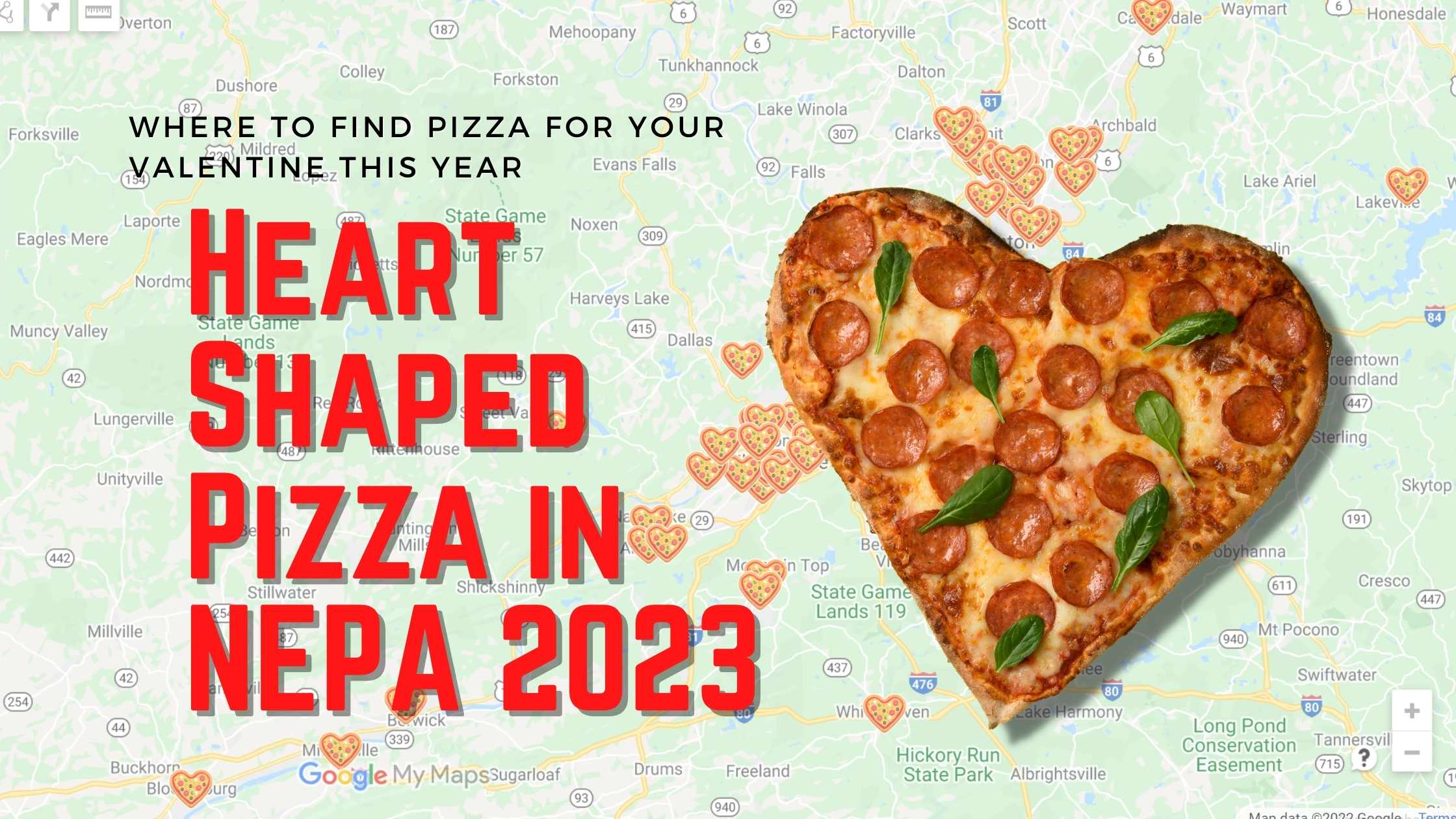 Heart Shaped Pizza Locator