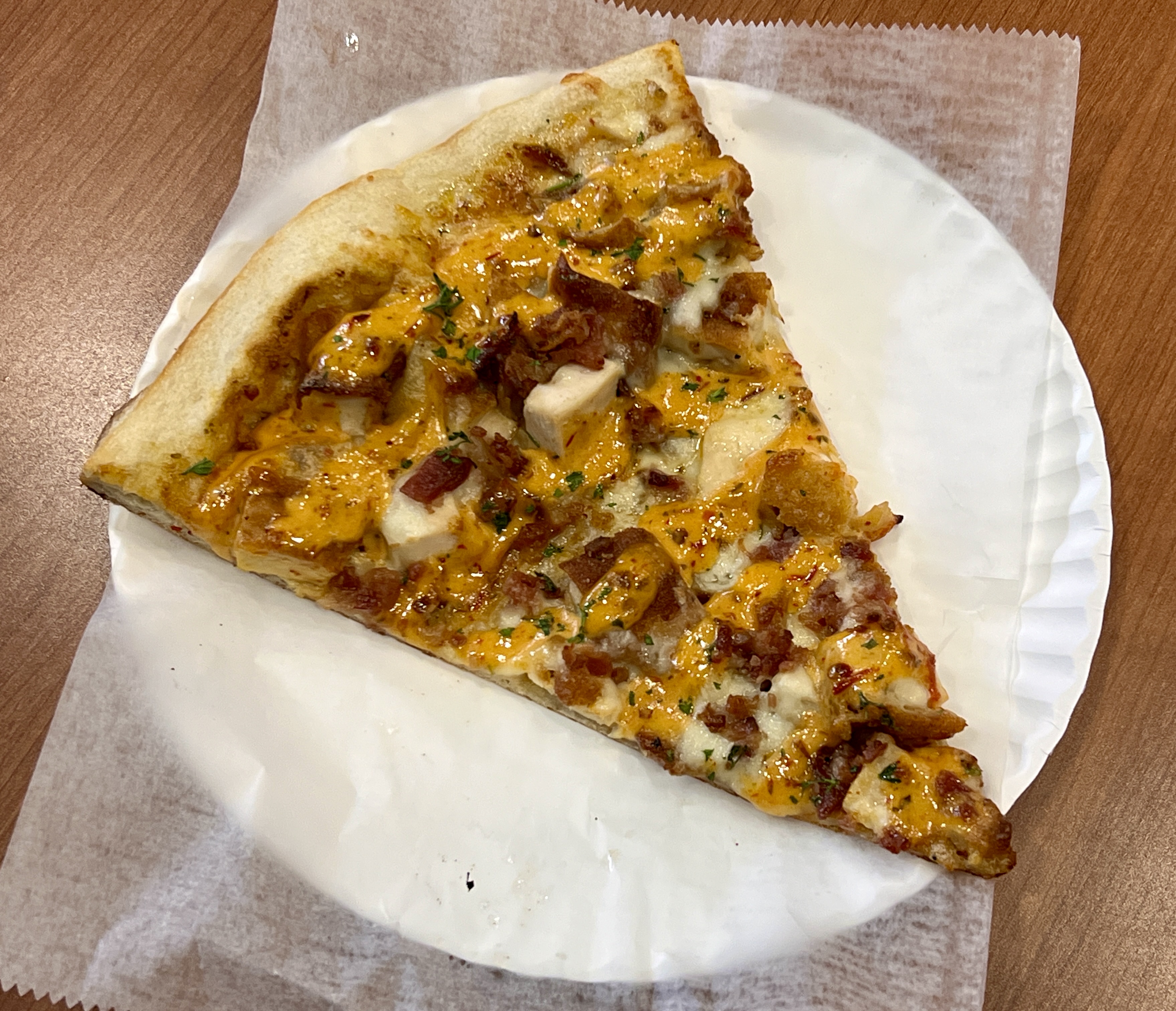 Chicken Chipotle Ranch Slice from Rosario's Pizzeria in the Viewmont Mall