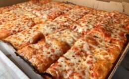 Pan Fried Sicilian Pizza from The Player's Pub in Tunkhannock