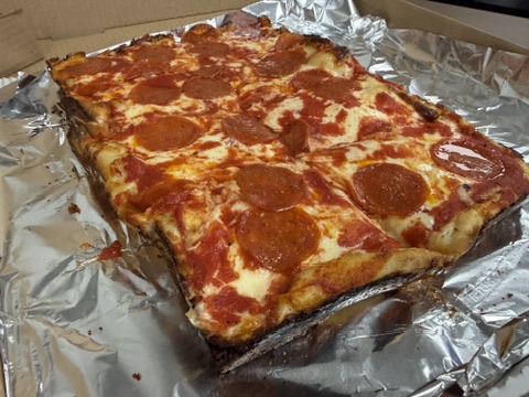 Vesuvio's Pizzeria and Sports Bar Mountain Top Detroit Pizza